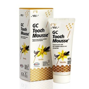 GC Tooth Mousse Vanilla 40g Reminalizacja Szkliwa