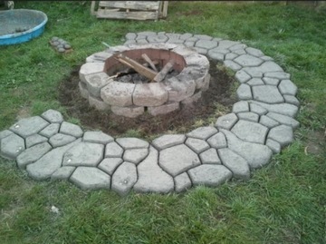 Forma do Kamienia Kostki Brukowej Betonu Kocie Łby