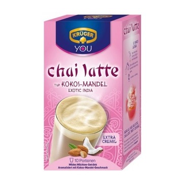 KRUGER CHAI LATTE HERBATA MLEKO KOKOS MIGDAŁ