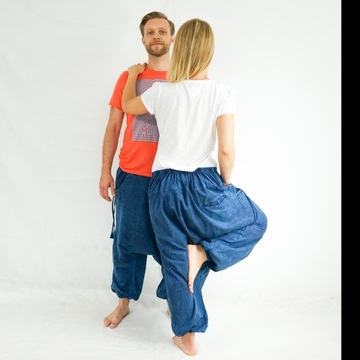 ИНДИЯ, GREY WARRANTS/унисекс/Синий с эффектом потертости