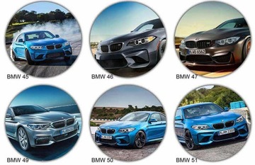 OPŁATEK na tort logo BMW front auta + imię i wiek