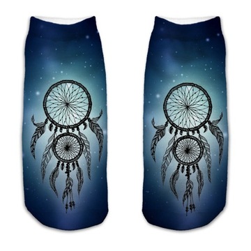 SKARPETKI STOPKI FULLPRINT 3D DREAMS MODNE TRWALE