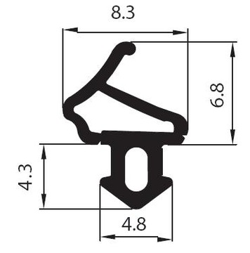 фото ориг. №4, Gasket window gaskets window for the window windows pvc s - 1172 aluplast