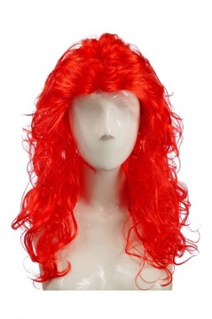 КРАСНЫЙ ПАРИК, ЗАВИВАННЫЕ ВОЛОСЫ E0126-6 EMAJ WIGS