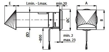 Воздухоотводчик с электронагревателем NOG110A-CC DARCO