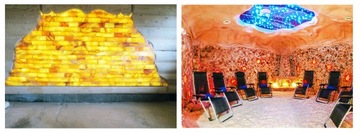 Lampa Solna Himalajska 6-8 kg Pakistan Jonizator