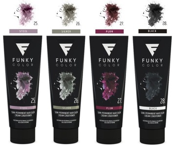 Toner Do Włosów Funky Color nr. 28 Black 100ml