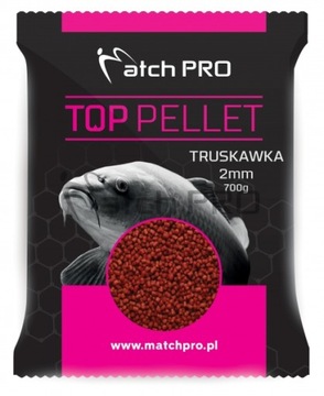 NOWOŚĆ MATCH PRO PELLET TRUSKAWKA 2mm - 700gr