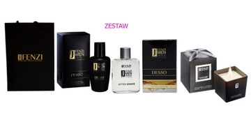FENZI GOLD GENTLEMAN ASH 100+ EDP 100+ŚWIECA+TORBA