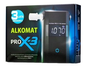 Алкотестер электрохимический PRO X-3, 300 шт.