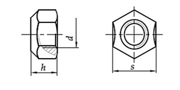 Самоконтрящаяся гайка M18x1,5 DIN980 OC класс 8,8