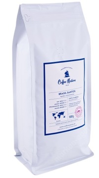 Kawa Ziarnista Coffee Nation Brasil Santos 1 kg