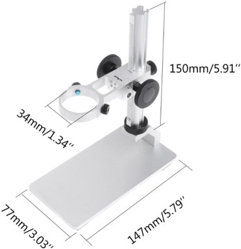 Алюминиевый штатив для цифровых микроскопов____G600