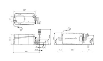 Шлифовальный насос GRUNDFOS SOLOLIFT 2 D-2