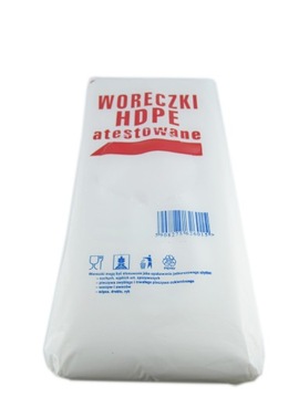 WORECZKI foliowe HDPE śniadaniowe 14x4x38cm 800 szt