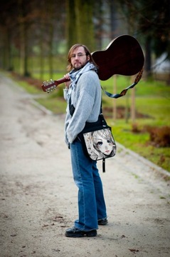 БОЛЬШАЯ СУМКА С КЛАПАНОМ А4 АНИМЕ 5 С ПРИНТОМ «ДЕВУШКА»