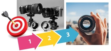 Адаптер Olympus OM - NEX SONY E-mount Zuiko для штатива