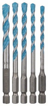 BOSCH zestaw 5 wierteł Multi Construction 1/4 UNEO