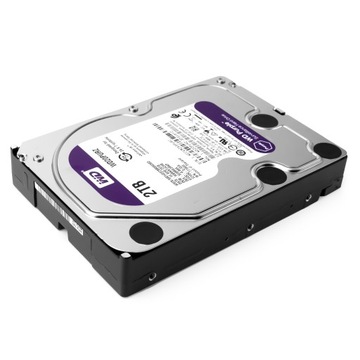 Жесткий диск Western Digital Purple WD20PURX 2 ТБ SATA III 3,5 дюйма для видеонаблюдения