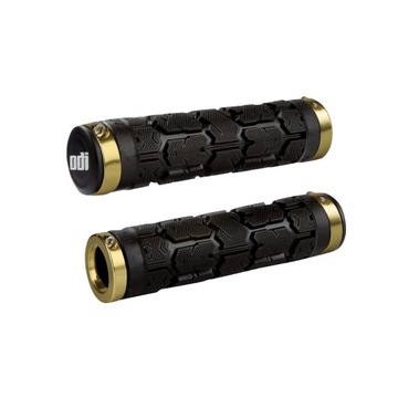 Gripy ODI Rogue MTB Lock-On Gold Najlepsze Grube