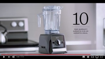 Блендер VITAMIX Ascent A2500i черный