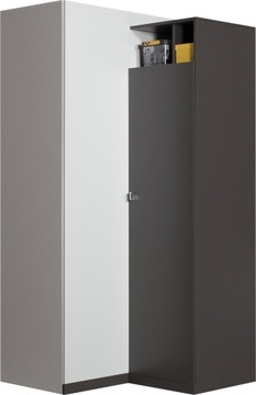Garderoba szafa narożna 95 x 95 cm system TA2