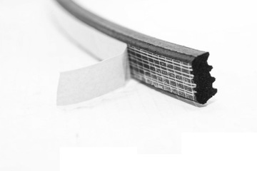 ПРОКЛАДКА РЕЗИНОВАЯ САМОКЛЕЯЩАЯСЯ С КЛЕЕМ Е 15х8мм