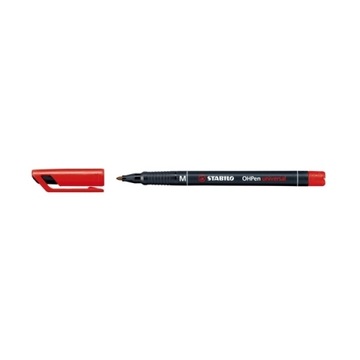 Foliopis Marker Stabilo OHPen M 1,0 czerwony pisak