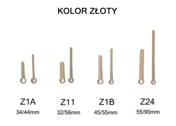 Mechanizm zegarowy 6 mm bezgłośny metalowy wieszak