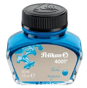 Pelikan Atrament do piór 30ml turkusowy 4001