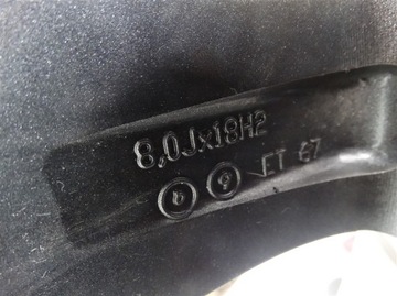 BRABUS МОНОБЛОК A ДИСКИ 18 ДЮЙМОВ 8J ET67 5X112
