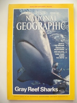 NATIONAL GEOGRAPHIC (The Nile, Egypt, Sharks)