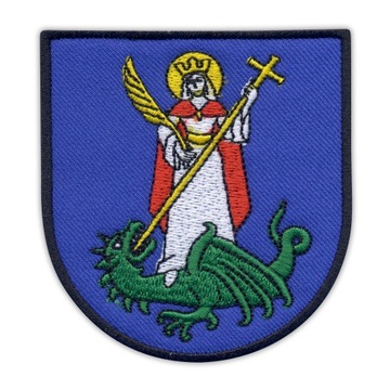 Naszywka Nowy Sącz - Herb Nowego Sącza - nowy wzór