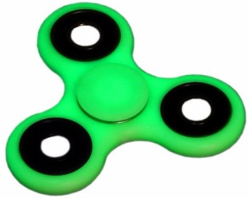 Zielony HAND FIDGET SPINNER classic GADŻET zabawka