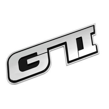 EMBLEMAT CHROM 3D GTI GOLF IBIZA CORDOBA TOLEDO
