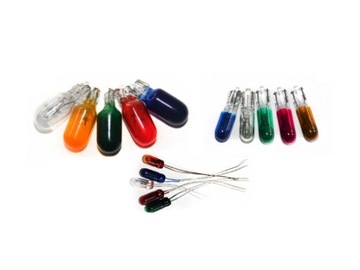 Całoszklana 3x7 mm 4x10 mm R5 R10 12V miniaturowa
