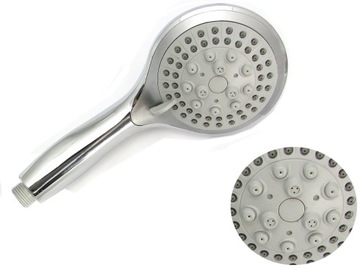 MASAŻER WODNY SŁUCHAWKA PRYSZNICOWA 5 FUNKCJI DUŻA