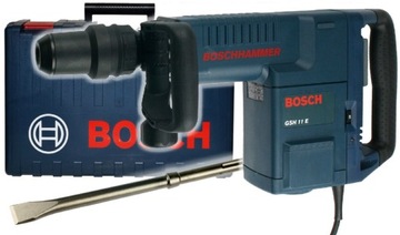 МОЛОТОК GSH 11 E BOSCH - SDS-MAX класс 11кг + ДОЛОТО