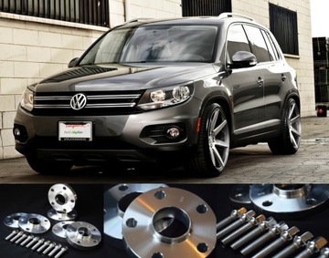 ПРОСТАВКИ КОЛЕСНЫЕ 5x112 VW POLO GOLF PHAETON 15 мм + ВИНТЫ