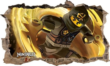 Наклейка на стену LEGO NINJAGO 3D XXL