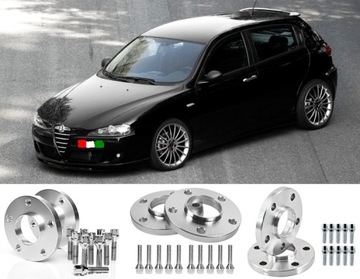 ПРОСТАВКИ КОЛЕСНЫЕ 5x98 ALFA ROMEO LANCIA FIAT 25мм + винты