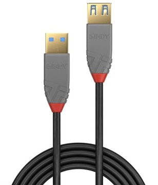 USB 3.0 A - A УДЛИНИТЕЛЬНЫЙ КАБЕЛЬ LINDY 36760 0,5 м