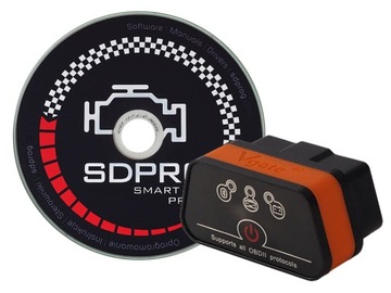 PL SDPROG + interfejs OBD2 ELM327 OBDII OPEL FORD