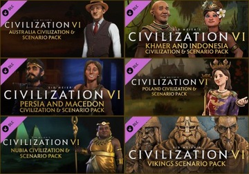 CIVILIZATION VI CIVILIZATION 6 DELUXE PL 7 DLC + STEAM KEY ДЛЯ ПК + БЕСПЛАТНО