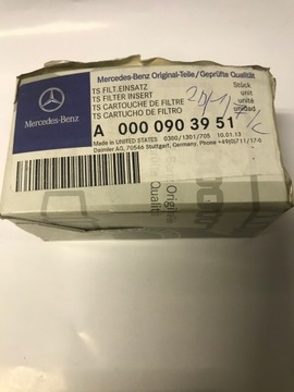 Топливный фильтр Mercedes-Benz маленький A 0000903951