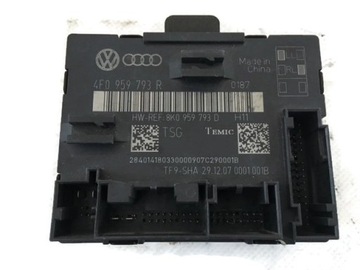 MODUŁ STEROWNIK DRZWI PRZÓD AUDI A6 Q7 4F0959793R