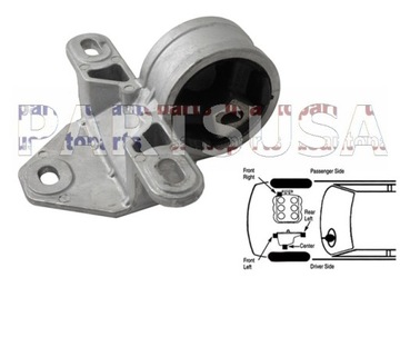 ULOŽENÍ MOTORU PŘEDNÍ FRONTA DODGE CARAVAN 01-07