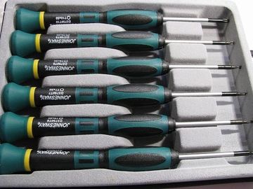 ТОЧНЫЕ ОТВЕРТКИ TORX T5-T10 JONNESWAY D3750T06