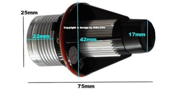 КОЛЬЦА СВЕТОДИОДНЫХ МАРКАРНЫХ ЛАМП BMW E66 E60 E39 E53 E65