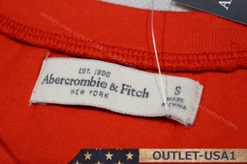 Размер женской футболки ABERCROMBIE: S SHADE RED